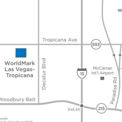 Отель WorldMark Las Vegas Tropicana США, Лас-Вегас - отзывы, цены и фото номеров - забронировать отель WorldMark Las Vegas Tropicana онлайн ванная