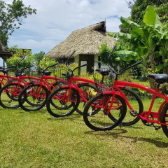 Отель Linareva Moorea Beach Resort Французская Полинезия, Муреа - отзывы, цены и фото номеров - забронировать отель Linareva Moorea Beach Resort онлайн спортивное сооружение