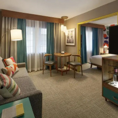 Отель The Kinney Venice Beach 2* Студия с различными типами кроватей фото 2