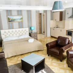 Апарт-отель Кутузов 3* Улучшенные апартаменты с различными типами кроватей фото 47