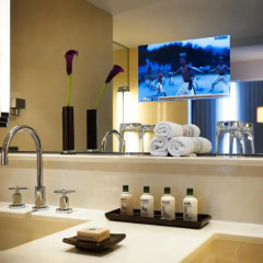 Отель Jumeirah Frankfurt 5* Люкс с различными типами кроватей фото 6