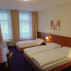 Hotel Residence am Hauptbahnhof 3* Стандартный номер с различными типами кроватей фото 7