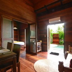 Отель Ananta Thai Pool Villas Resort Phuket 3* Вилла разные типы кроватей фото 10