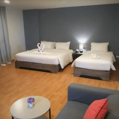 Отель See also Jomtien 3* Семейный номер Делюкс с разными типами кроватей фото 2