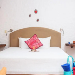 Отель Las Nubes de Holbox 3* Бунгало с различными типами кроватей фото 9