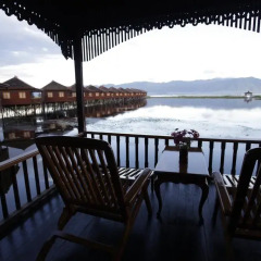 Hupin Hotel Khaung Daing Village Resort 3* Номер Делюкс с различными типами кроватей фото 3