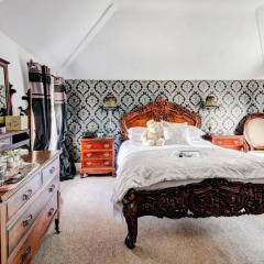 Отель Plas Llwyd Guest House 4* Улучшенный номер с различными типами кроватей фото 8
