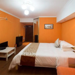 Отель Tu Plus Service Apartment Shenzhen Convention Centre Futian Branch Китай, Шэньчжэнь - отзывы, цены и фото номеров - забронировать отель Tu Plus Service Apartment Shenzhen Convention Centre Futian Branch онлайн комната для гостей фото 2
