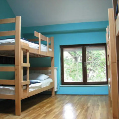 Star Hostel Belgrade Кровать в общем номере с двухъярусной кроватью фото 2