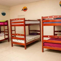 Alemán Tours & Hostel Кровать в женском общем номере с двухъярусной кроватью фото 2