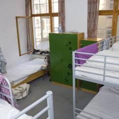 Rixpack Hostel Neukölln Кровать в общем номере с двухъярусной кроватью фото 10
