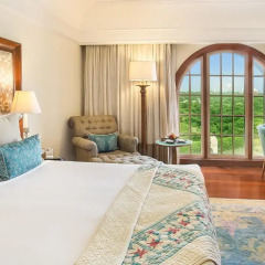 Отель The Oberoi Amarvilas, Agra 5* Люкс повышенной комфортности с различными типами кроватей фото 2