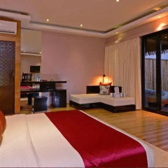 Отель Adaaran Prestige Vadoo 5* Вилла с различными типами кроватей фото 28