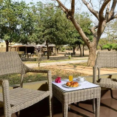 Отель Montebelo Gorongosa Lodge & Safari 3* Улучшенный номер с различными типами кроватей фото 4