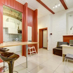Апартаменты Aurora Apartment Na Maloy Morskoy комната для гостей
