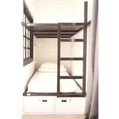 Отель 5footway.inn Project Ann Siang 2* Кровать в общем номере с двухъярусной кроватью фото 2