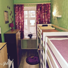 Гостиница Rooms.SPb Кровать в общем номере с двухъярусной кроватью фото 18