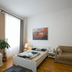 Friends Hostel and Apartments Budapest Апартаменты с различными типами кроватей фото 4