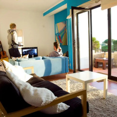 Blue Buddha Hostel интерьер отеля