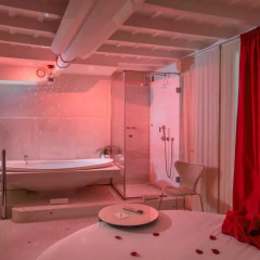 Отель SuiteSistina for Lovers 3* Улучшенный номер с различными типами кроватей фото 4