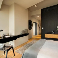 Апартаменты 40th+ Floor Luxury Apartments in Sky Tower Люкс с различными типами кроватей фото 22