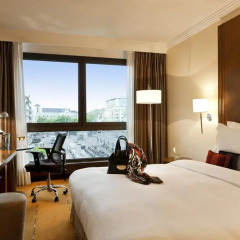 Отель Warwick Geneva 4* Улучшенный номер с различными типами кроватей фото 2