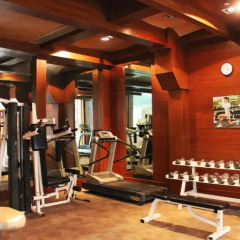 Отель Majesty Plaza Shanghai фитнесс-зал фото 3