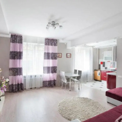 Апартаменты Guide Of Minsk Apartments Nezavisimosti Lido Минск комната для гостей фото 5