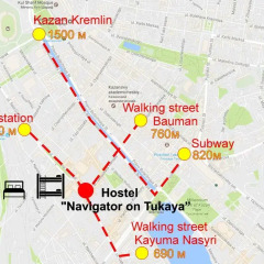 Hostel Navigator na Tukaya городской автобус