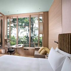 Отель PARKROYAL on Pickering 5* Улучшенный номер с различными типами кроватей фото 5