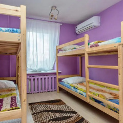 Hostel Dobryij Кровать в общем номере с двухъярусной кроватью фото 3