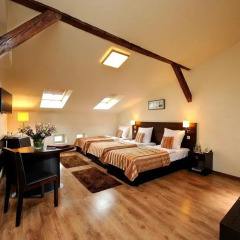 Отель Spatz Aparthotel 3* Стандартный номер с различными типами кроватей фото 7
