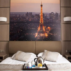 Отель Carina Tour Eiffel 3* Стандартный номер с различными типами кроватей фото 8