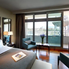 Отель Eurostars Grand Marina 5* Стандартный номер с различными типами кроватей фото 5