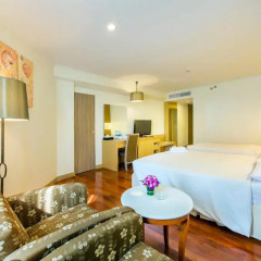 Jomtien Palm Beach Hotel And Resort 4* Улучшенный номер с 2 отдельными кроватями фото 10