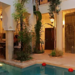 Отель Riad Tawanza Марокко, Марракеш - отзывы, цены и фото номеров - забронировать отель Riad Tawanza онлайн бассейн фото 3