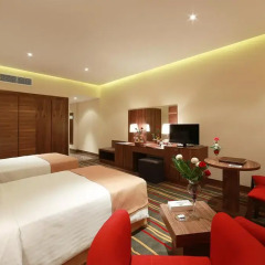 Al Khaleej Plaza Hotel 4* Стандартный номер с разными типами кроватей фото 5