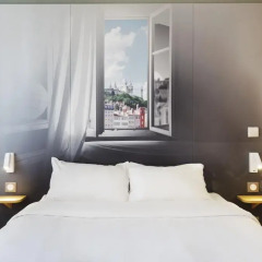 Отель B&B Hôtel LYON St Bonnet Mi-Plaine 2* Стандартный номер с различными типами кроватей фото 4