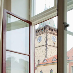 Отель Oldtown Square Cape Чехия, Прага - отзывы, цены и фото номеров - забронировать отель Oldtown Square Cape онлайн балкон