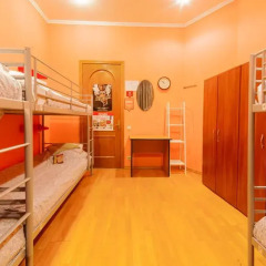 Гостиница Bear Hostels на Смоленской Кровать в общем номере с двухъярусной кроватью фото 7
