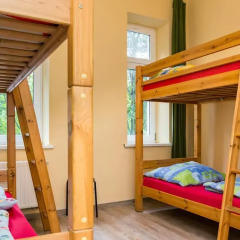 Central Globetrotter Hostel Leipzig Hauptbahnhof Кровать в общем номере с двухъярусной кроватью фото 13