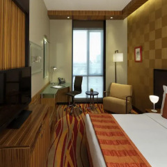 Radisson Blu Hotel, Dubai Media City 4* Улучшенный номер с различными типами кроватей фото 3