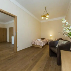 Отель Aparthotel Lublanka 3* Стандартный номер с различными типами кроватей фото 8