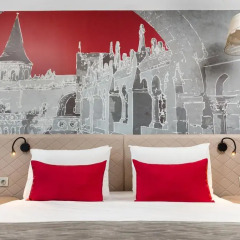 Mercure Budapest Buda Hotel 4* Стандартный номер разные типы кроватей фото 3