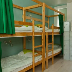 Хостел Фонтанка 22 Кровать в общем номере с двухъярусными кроватями фото 15