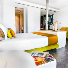 Апартаменты Cosmo Apartments Sants Люкс с различными типами кроватей фото 7