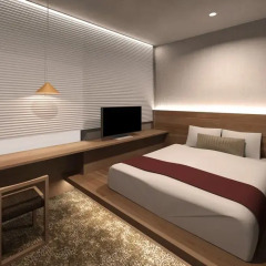 hotel androoms Osaka Hommachi 3* Стандартный номер с различными типами кроватей