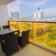 Отель Rocco Huahin Condominium Апартаменты с 2 отдельными кроватями фото 24
