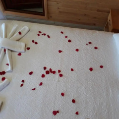 Отель Cirali Flora Pension 3* Стандартный семейный номер с двуспальной кроватью фото 11