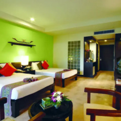 Отель Krabi La Playa Resort 4* Улучшенный номер с различными типами кроватей фото 5